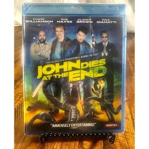 Factory Sealed Blu-Ray John Dies At The End Rated R Horror Sci-Fi Comedy NEW